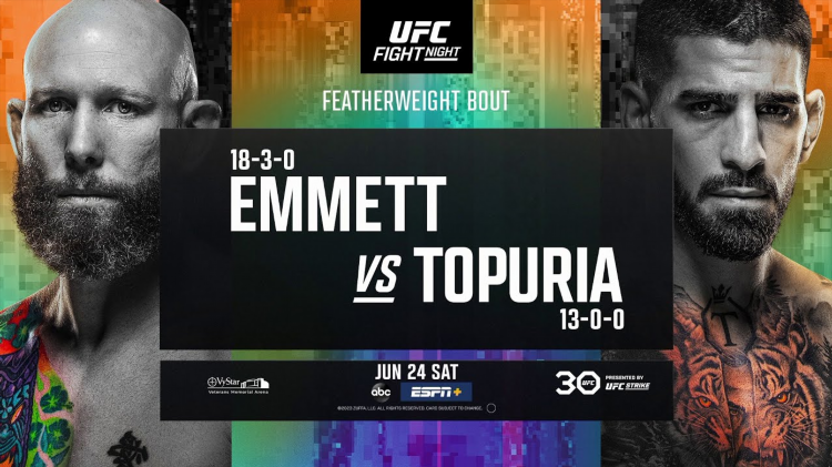 Бой ufc сегодня во сколько