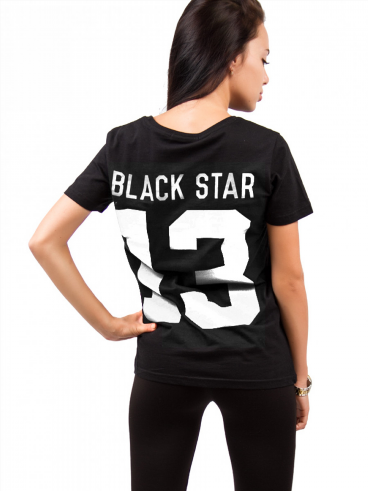Футболка black star