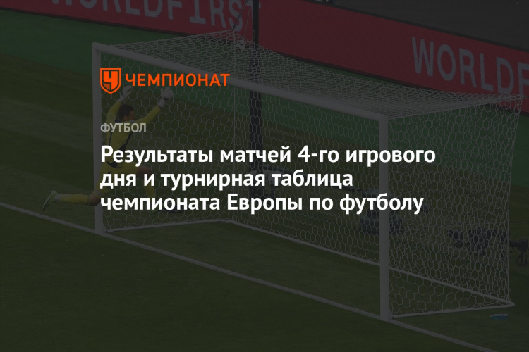 Спорт таблица результаты